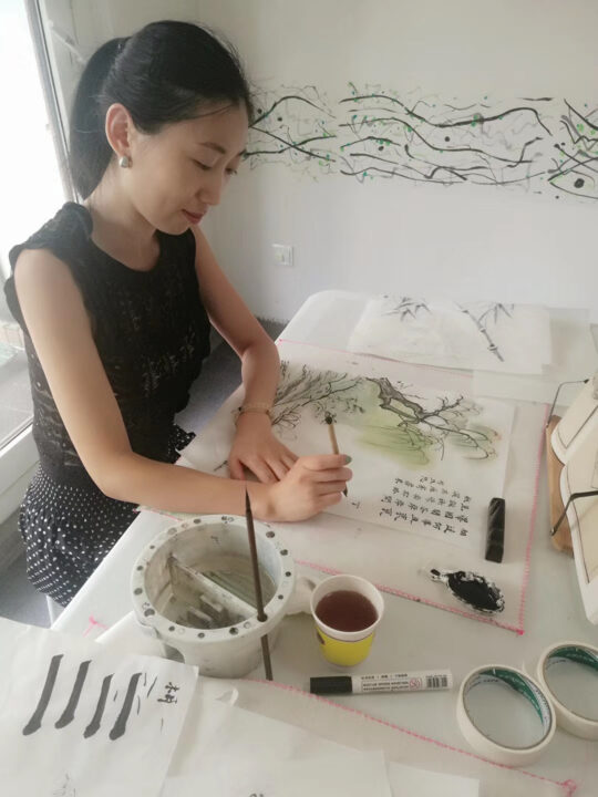 L'artiste d'origine chinoise Dan Li