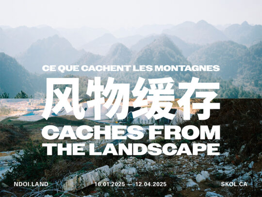 Caches from the Landscape_poster